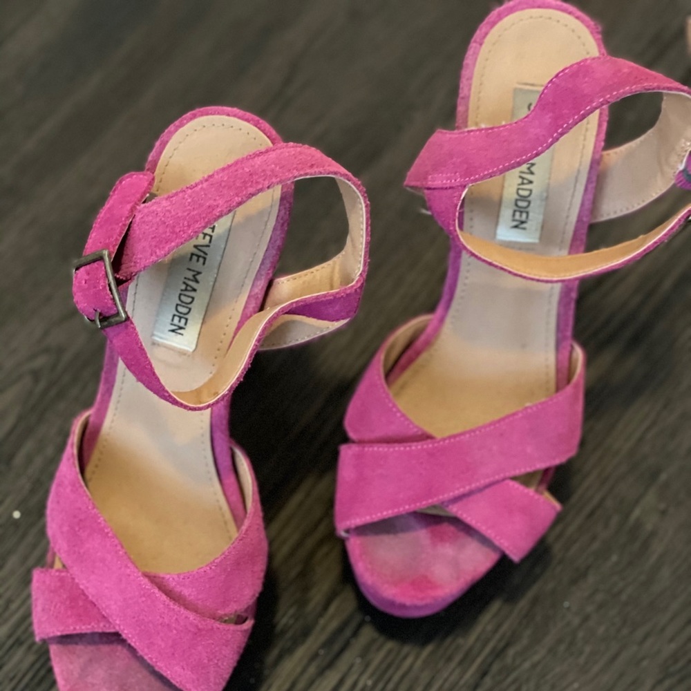 Pink heels